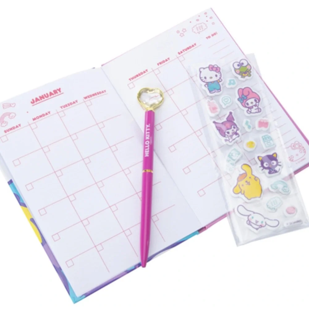 Hello Kitty by Sanrio Personalized Planner NWT